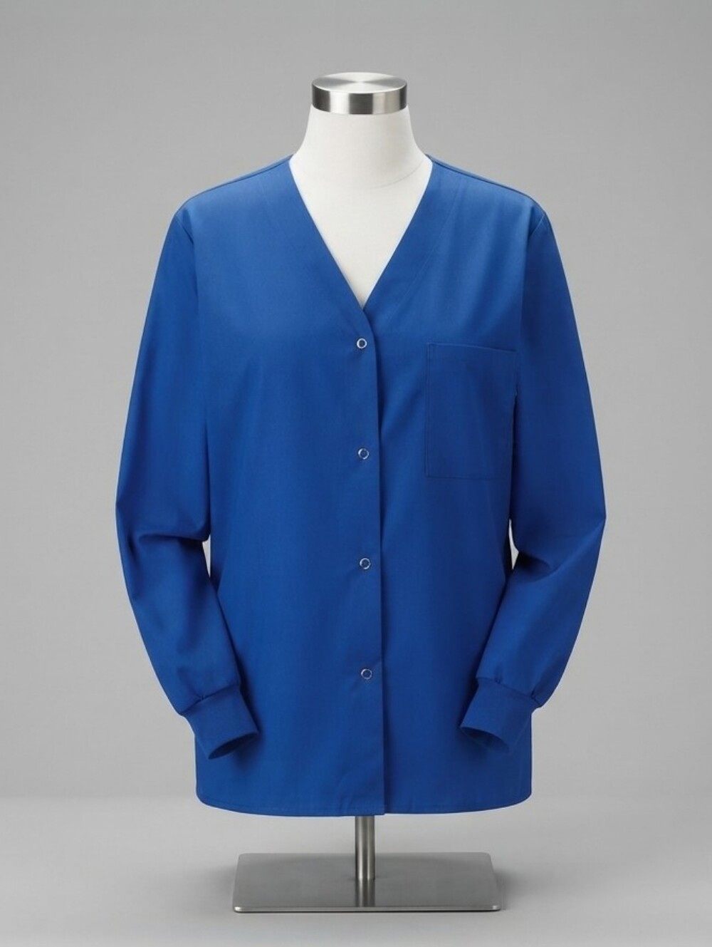 Cherokee Workwear Royal Blue Scrub jacket, and two Scrub top XL Pre-owned.